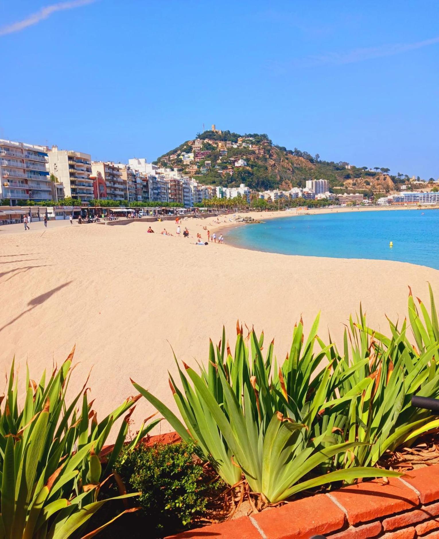 2 Bedroom Large Modern Apartment In Blanes Old Town 50M From The Beach! Ngoại thất bức ảnh
